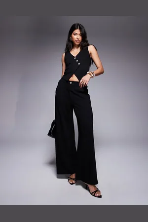 ASOS Jersey twill wide leg pants in - part of a set