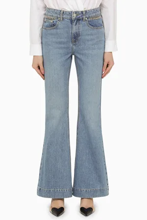 Stella McCartney Stella Mc Cartney Falabella Mid Vintage Wide Leg Jeans