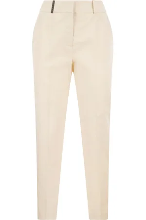 PESERICO SIGN Stretch Cotton Trousers
