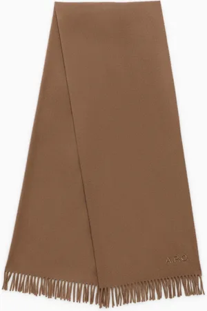 A.P.C. Ambroise Brodée Virgin Wool Scarf