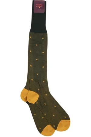 Gallo Polka Dot Cotton Long Socks