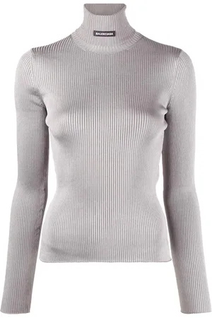 Balenciaga Ribbed Turtleneck Sweater