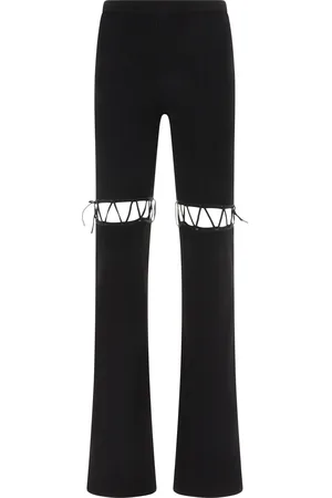 Nensi Dojaka Flared Laced Leggings