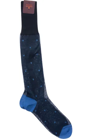 Gallo Polka Dot Cotton Long Socks