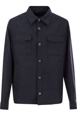 HERNO Rain Cotton Cashmere Shirt