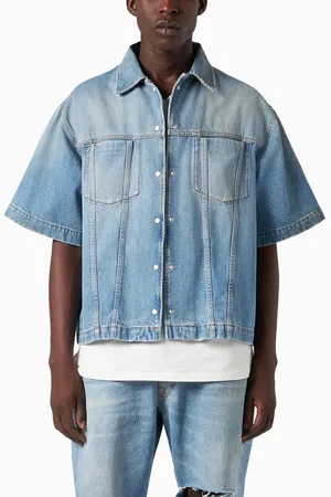 1989 STUDIO Boxy Short Sleeved Denim Shirt