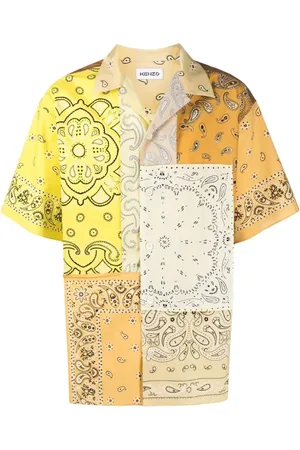 Kenzo Patchwork Short Sleeves Shirt