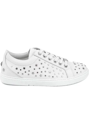 Jimmy Choo C Star Leather Sneakers