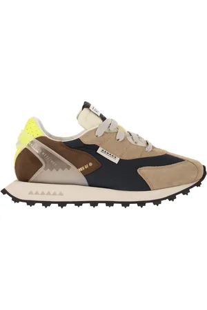 RUN OF Barrio M Sneakers Suede, Canvas And Leather