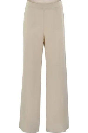 ANTONELLI Viscose And Linen Trousers
