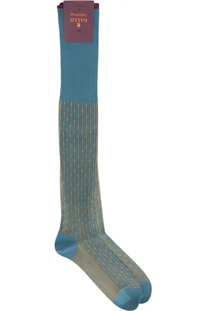 Gallo Patterned Cotton Long Socks