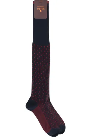 Gallo Patterned Cotton Long Socks
