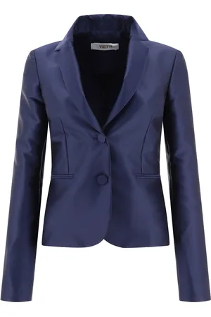 F.IT Satin Single Breasted Blazer