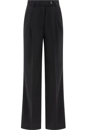 F.IT Tailored Trousers With Pressed Crease