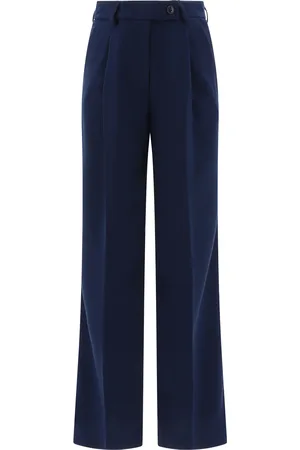 F.IT Tailored Trousers With Pressed Crease