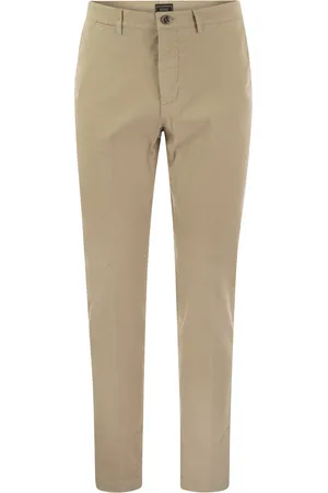 PESERICO SIGN Stretch Cotton Gabardine Chino Trousers