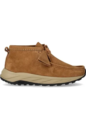 Clarks Wallabee Eden Light Brown Ankle Boot