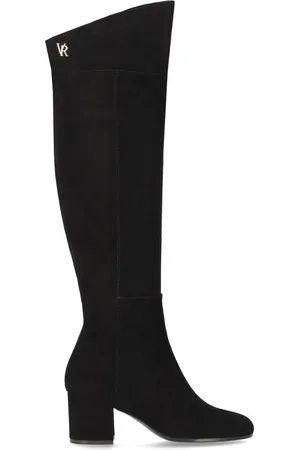 Via Roma Vr Suede Heeled High Boot