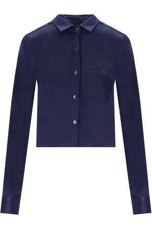CRUNA Dafne Cropped Shirt