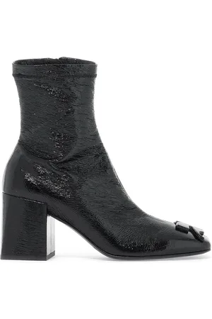 Courrèges Stretch Vinyl Ankle Boots