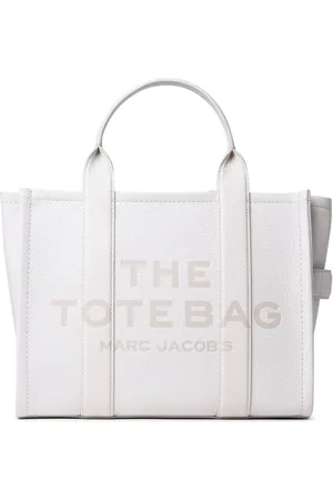 Marc Jacobs Marc Jacobs Cream Lear Midi Tote Bag