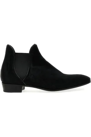 LIDFORT Calf Hair Ankle Boots