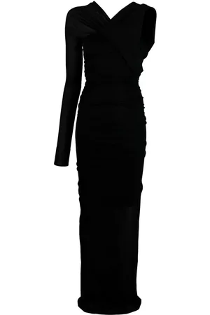 Saint Laurent Long One Shoulder Dress