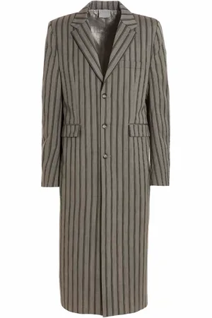 VTMNTS Striped Long Coat