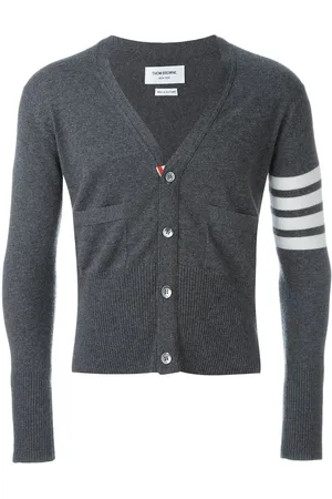 Thom Browne 4 Bar Cashmere Cardigan