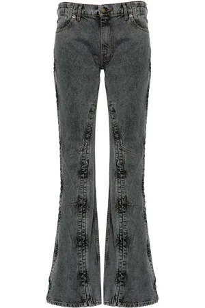 Y / PROJECT Evergreen Hook And Eye Slim Denim Jeans