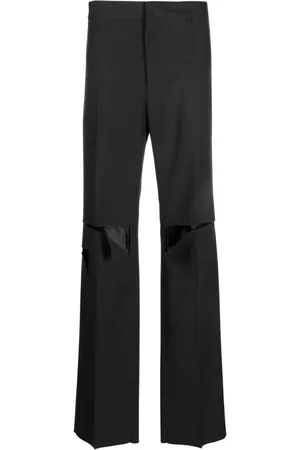 Givenchy Ripped Wool Trousers