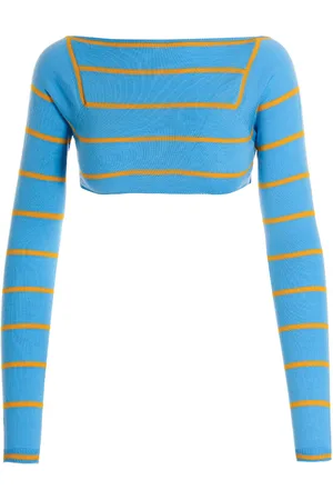 Emilio Pucci Cut Out Cropped Sweater