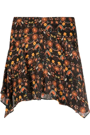 Isabel Marant Perinne Printed Mini Skirt