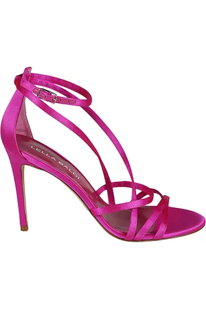 LELLA BALDI Satin Sandals
