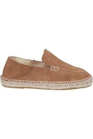 MANEBI Hamptons Suede Loafers Espadrilles