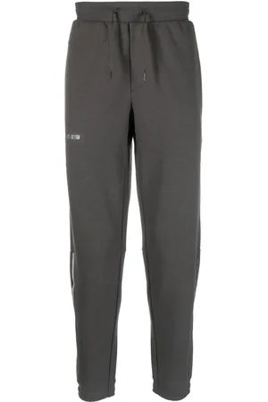 EA7 Logo Cotton Blend Sweatpants