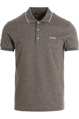 Ermenegildo Zegna Logo Embroidery Polo Shirt
