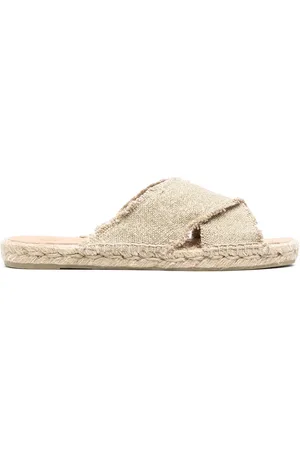 Castaner Palmera Canvas Flat Sandals