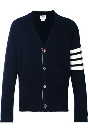 Thom Browne 4 Bar Cashmere Cardigan