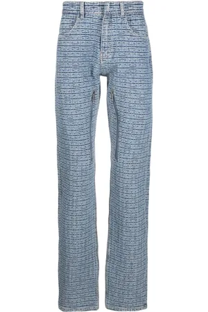 Givenchy 4 G Logo Denim Cotton Jeans