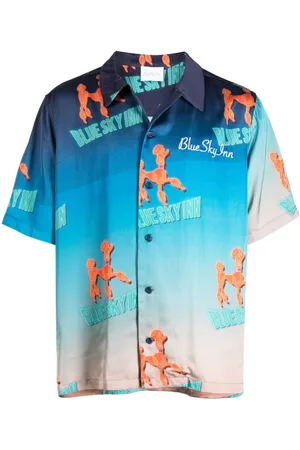 BLUE SKY INN Logo Viscose Shirt