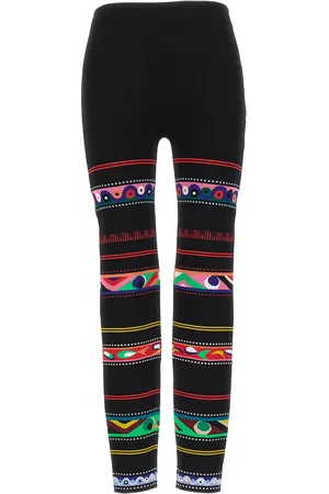 Emilio Pucci Jacquard Patterned Leggings