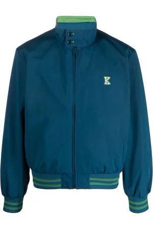 Kenzo Logo Nylon Bomber Jacket
