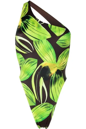 Louisa Ballou One Shoulder Swimsuit