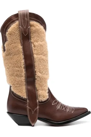 SONORA Embroidered Leather Texan Boots