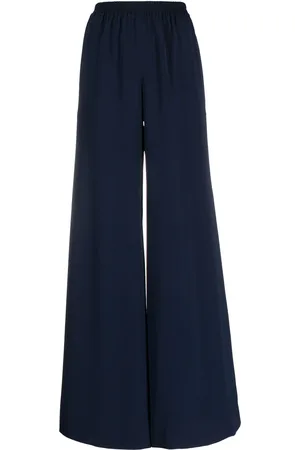 GIANLUCA CAPANNOLO Satin Wide Leg Trousers
