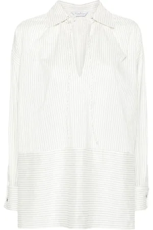 Max Mara Cotton And Silk Blend Tunic