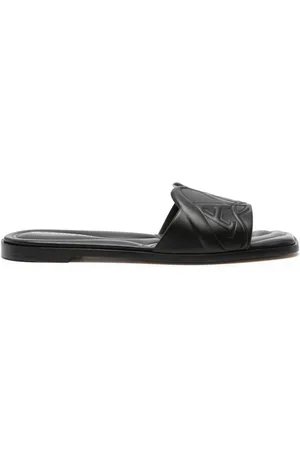 Alexander McQueen Alexander Mc Queen Seal Leather Flat Sandals