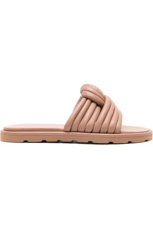 Gianvito Rossi Leather Flat Sandals