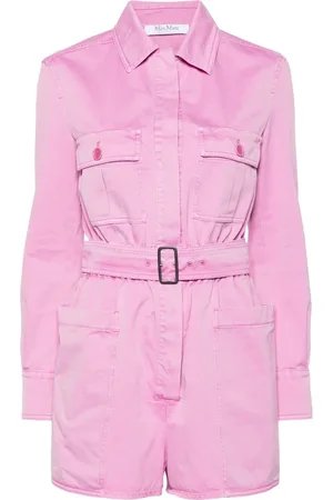 Max Mara Cotton Short Jumpsuit
